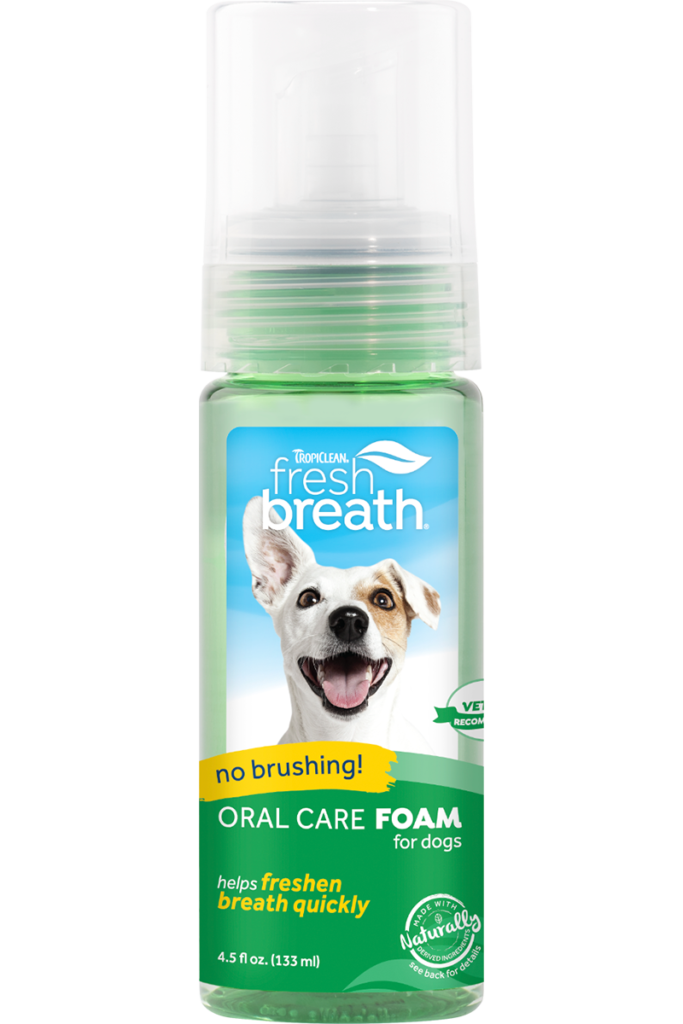 Tropiclean Fresh Breath Oral Care Foam For Pets - Tropiclean Pet 