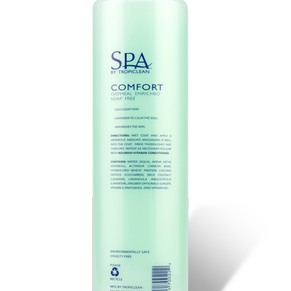 Spa Comfort Shampoo for Pets TropiClean Pet Products for Dogs and Cats