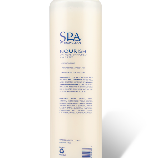 Spa Nourish Conditioner for Pets TropiClean Pet Products for Dogs and