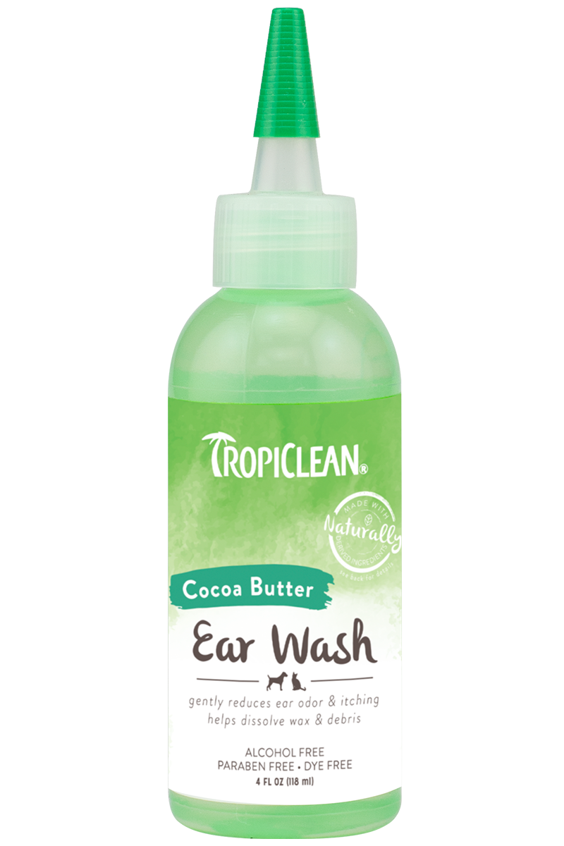 Tropiclean Cocoa Butter Ear Wash For Dogs And Cats