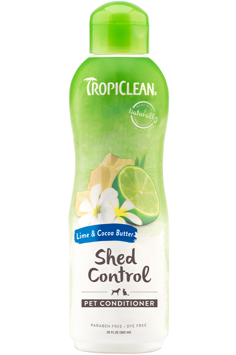 Tropiclean Lime And Cocoa Butter Shed Control Conditioner For Dogs And Cats