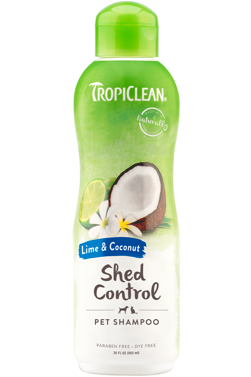 Tropiclean Lime And Coconut Shed Control Shampoo For Dogs And Cats