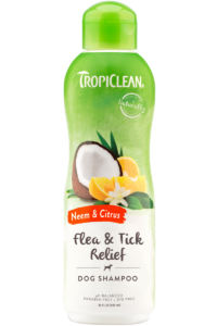 Tropiclean Neem And Citrus Flea And Tick Relief Shampoo For Dogs