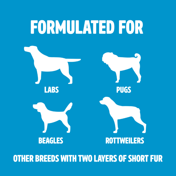 TROPICLEAN PERFECTFUR™ SHORT DOUBLE COAT SHAMPOO FOR DOGS TropiClean