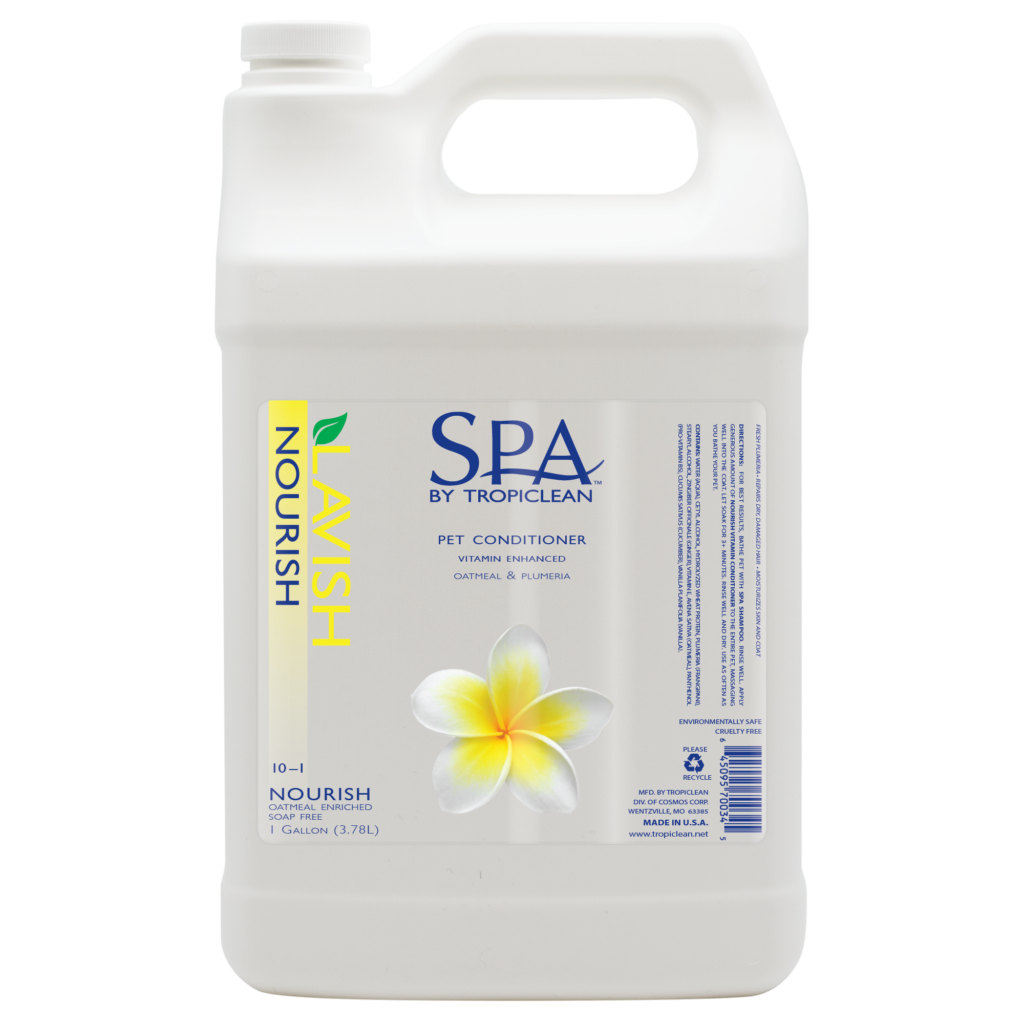 Spa Nourish Conditioner for Pets TropiClean Pet Products for Dogs and