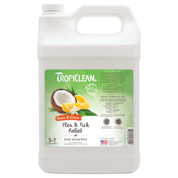 Neem & Citrus Dog Shampoo TropiClean Pet Products for Dogs and Cats